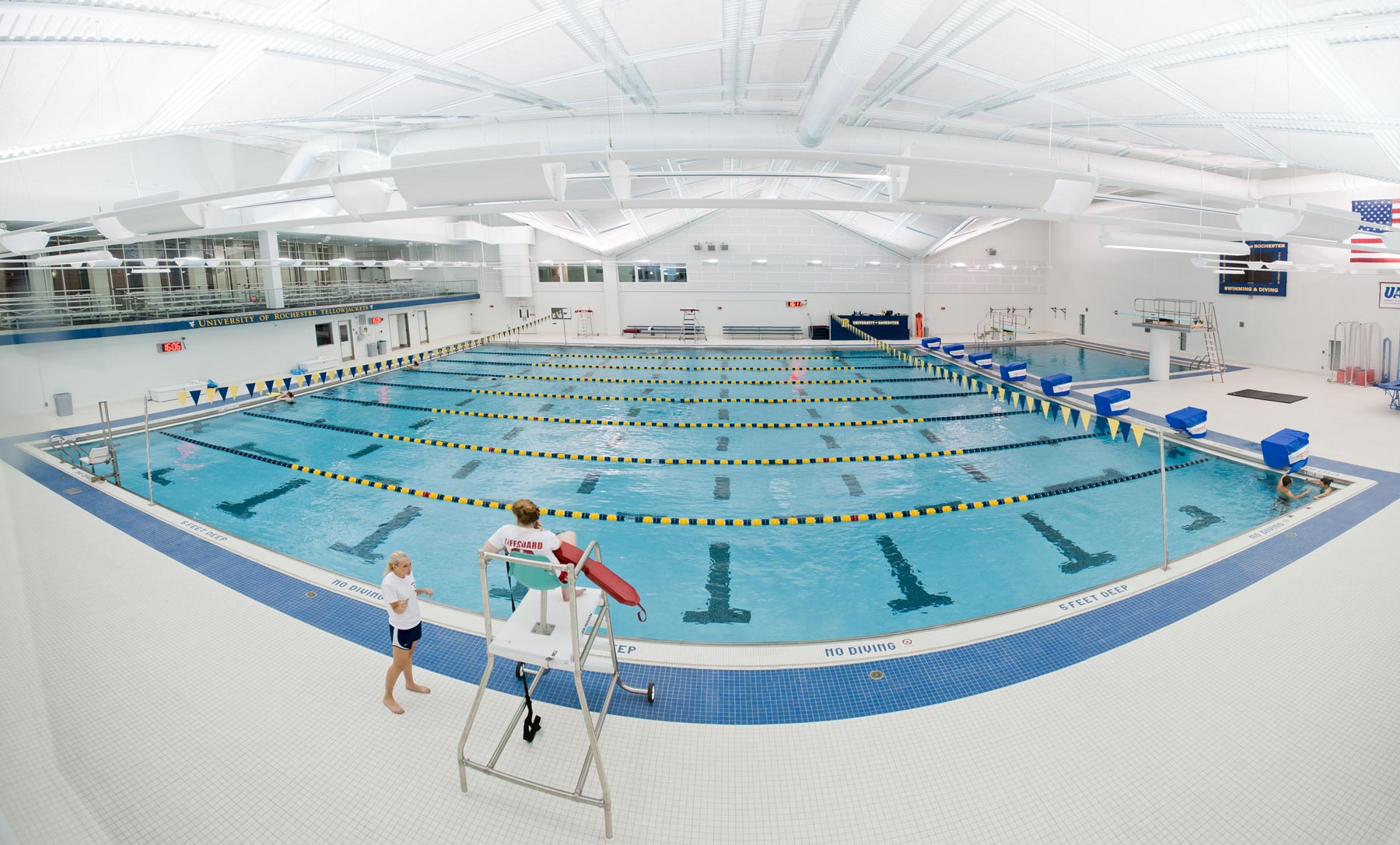 Aquatic center pool